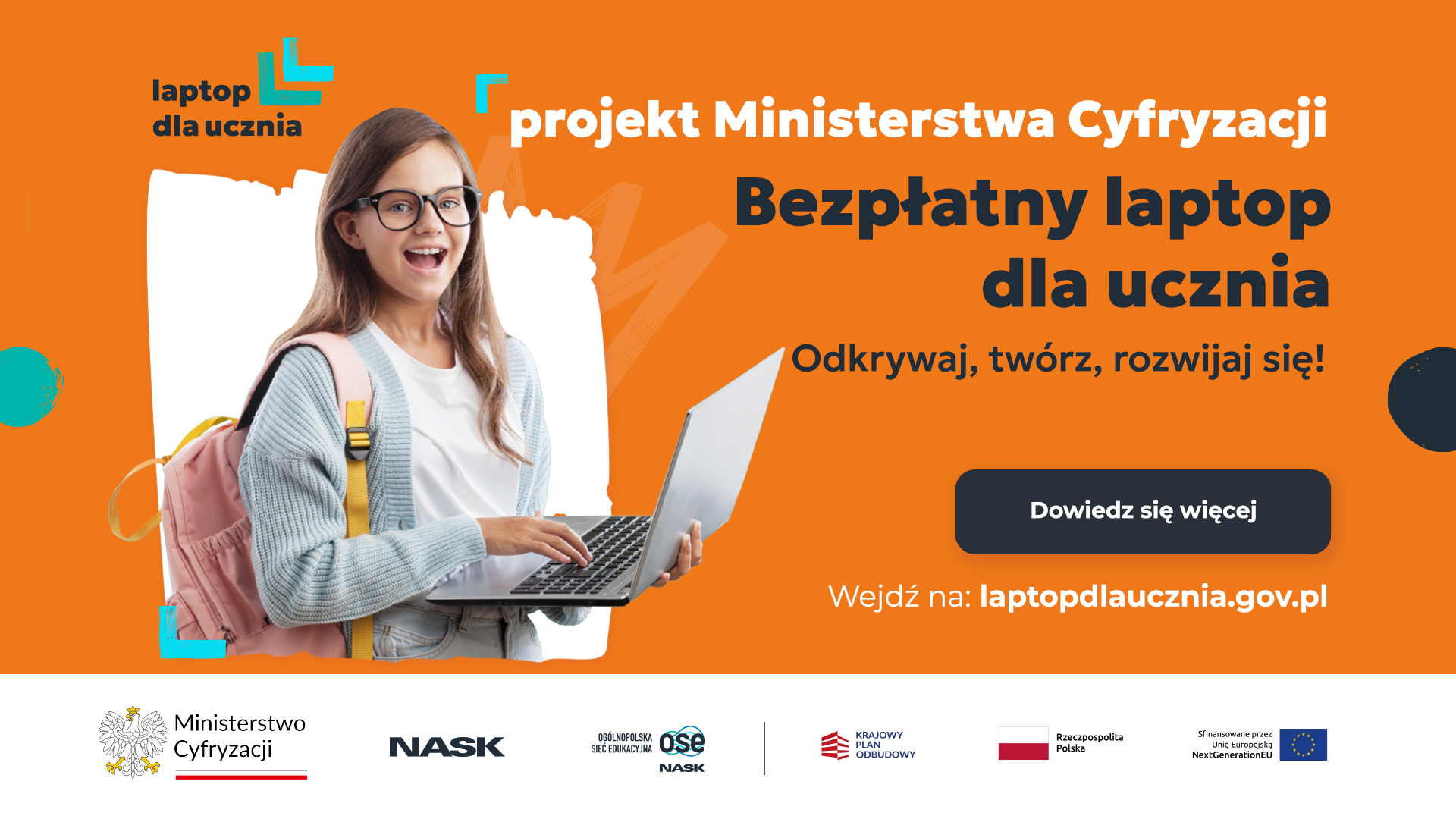 Bezpłatny Laptop dla Ucznia